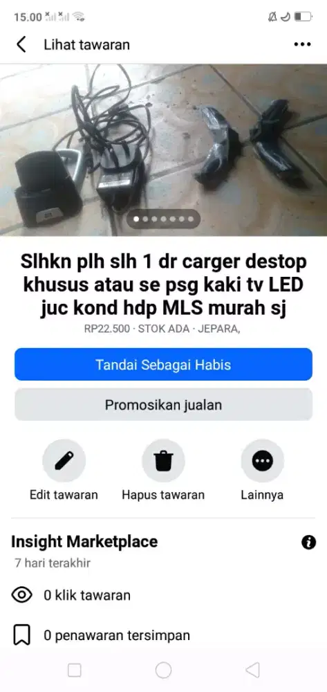 Slhkn plh slh 1 dr carger destop khusus atau sblh nya murah sj cpt