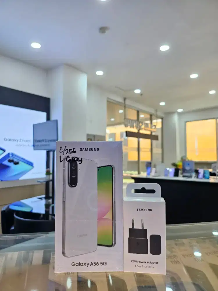 PROMO NEW SAMSUNG GALXY A56 5G 8/256GB FREE ADAPTER GARANSI RESMI SEIN