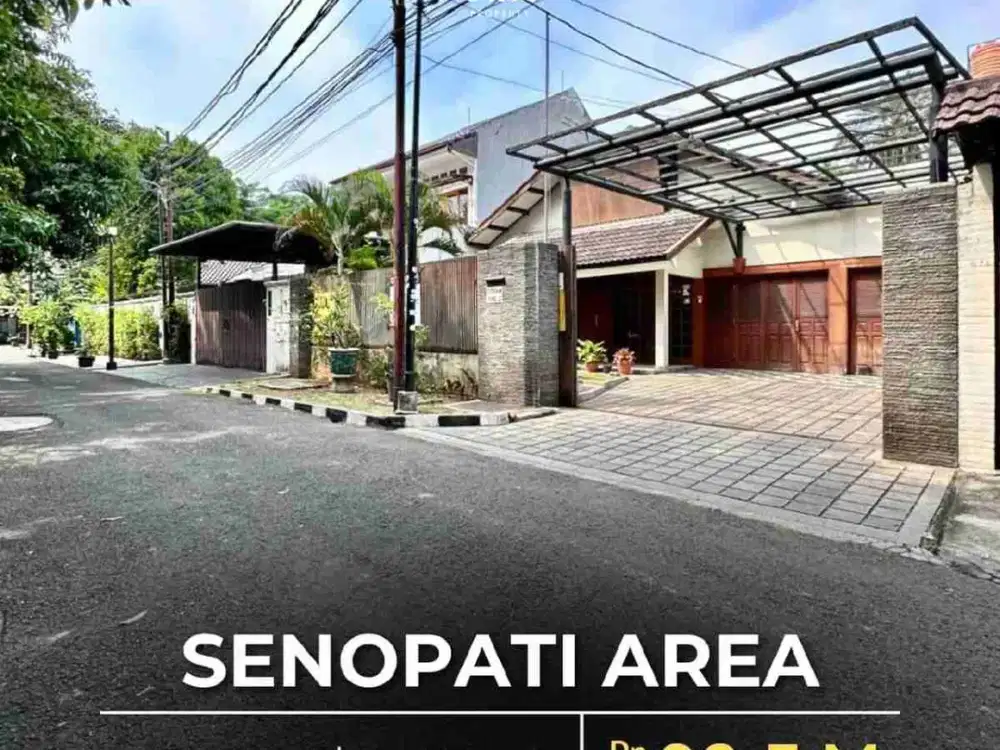 Rumah Strategis dekat SCBD Senopati Raya di Senopati Jakarta Selatan