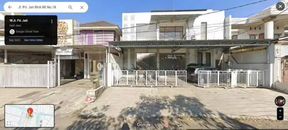 Dijual Bangunan 3 Lantai Pondok Jati Dekat Exit Tol Sidoarjo