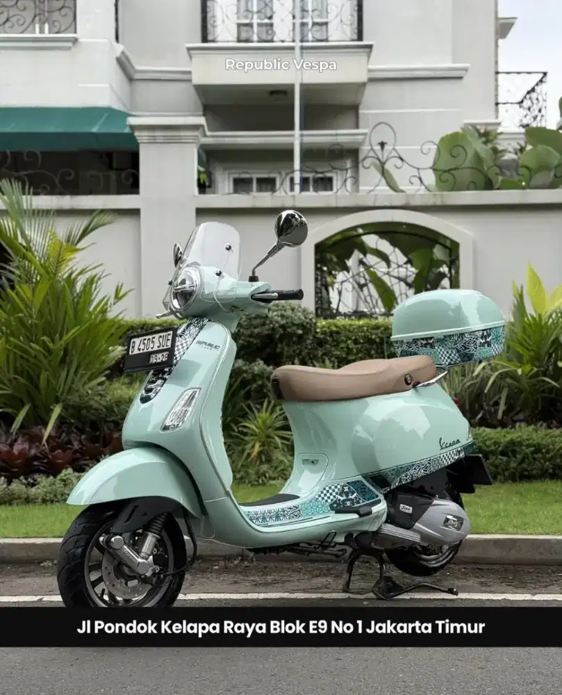 DIJUAL PIAGGIO VESPA LX BATIK SERIES 125 IGET FACELIFT TH 2022 LIMITED