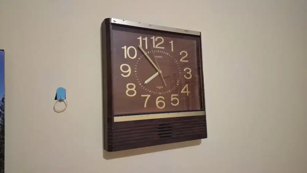 Jam dinding seiko melodi normal # junghans lorus stenor citizen