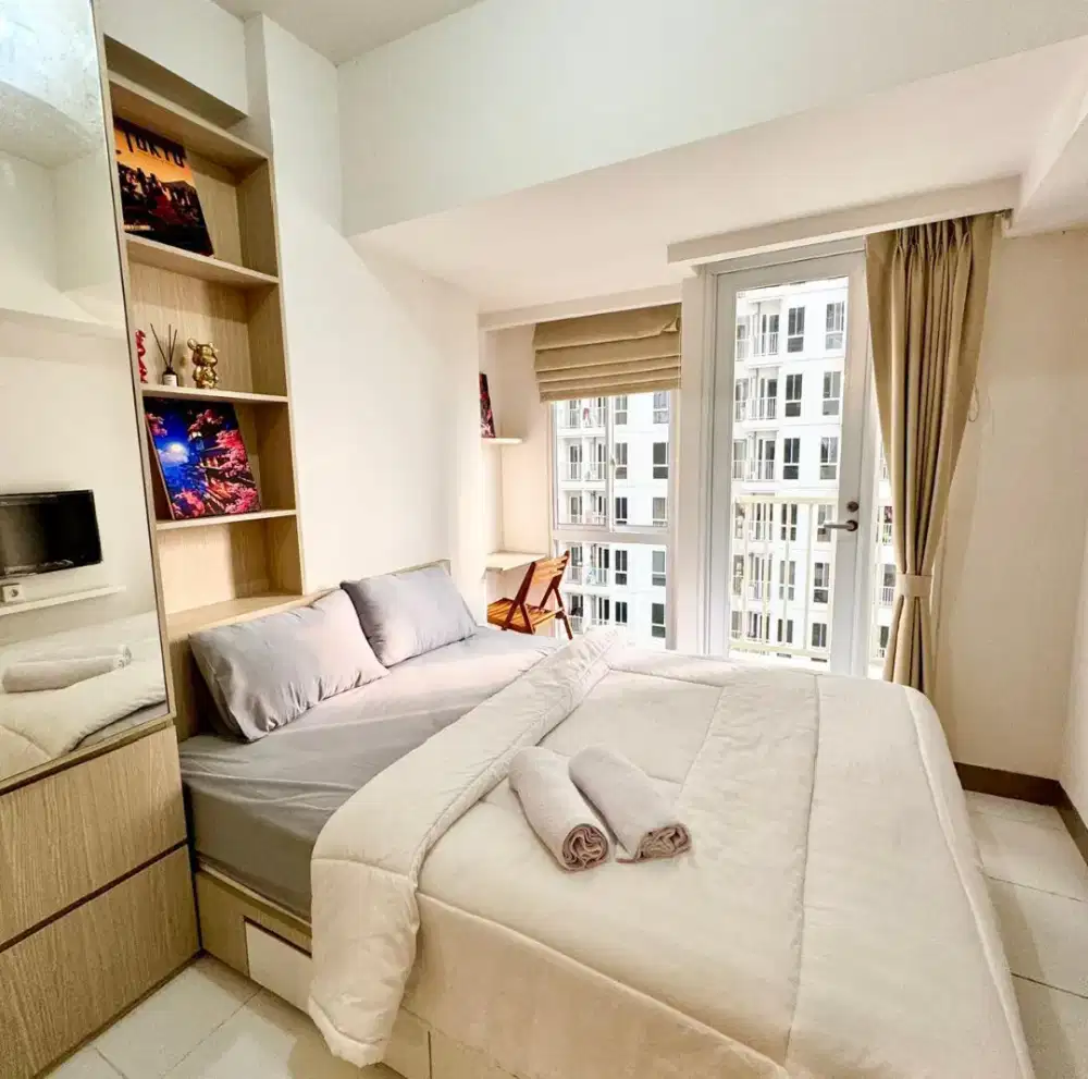 Sewa Apartemen Tokyo Riverside PIK 2 - Harian & Mingguan