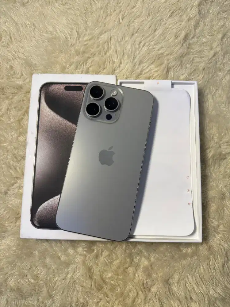 Iphone 15 Promax 256gb ibox natural titanium