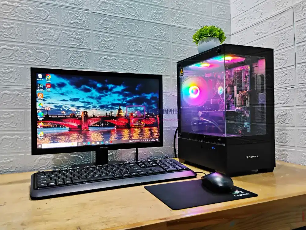PC Gaming Editing Hemat i5 Siap Pakai