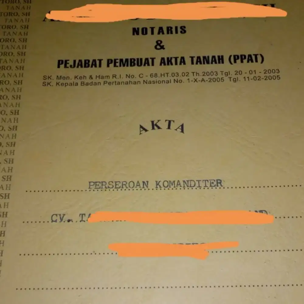 JASA PENDIRIAN LEGALITAS ( PT - CV )