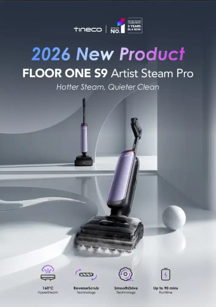 Tineco S9 artist steam pro