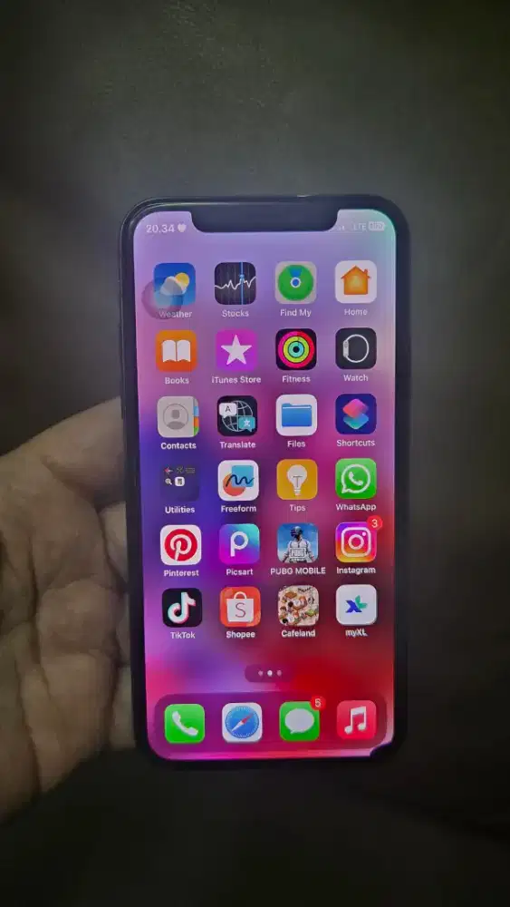 IPHONE X 256GB warna hitam