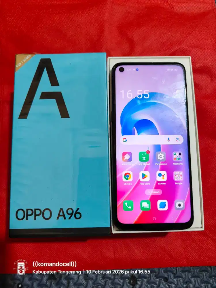 Oppo a96 ram8/256gb.