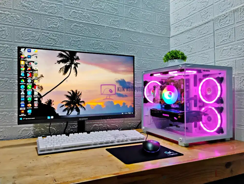 PC Gaming Editing dan Live Hemat Siap Pakai