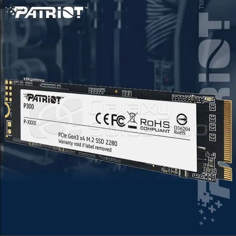 PATRIOT G3 P300 512GB M.2 NVMe PCIe Gen3 x4