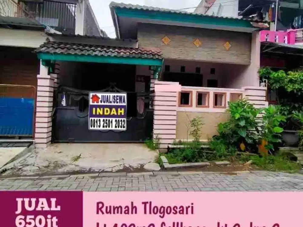Disewakan Rumah Siap Huni di Tlogosari Semarang