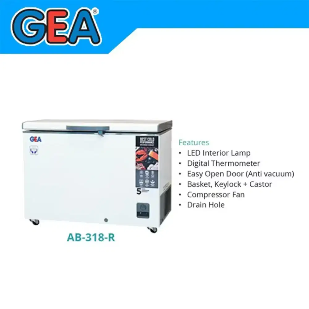 Freezer GEA AB 318 R - 318 Liter