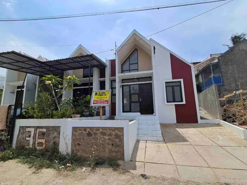 JARANG ADA! Rumah Scandinavian Tanah Luas Pinggir Jalan Dekat Alun-alun Ujungberung