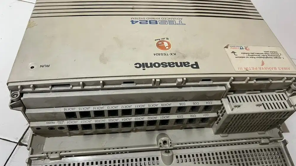 TERIMA / DIBELI PABX PANASONIC BEKAS KANTOR