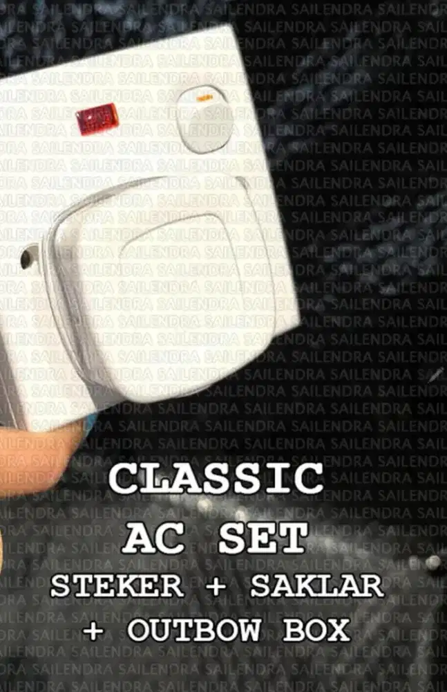 Schneider Set Paket  Colokan AC: Steker + Saklar + Outbow Box