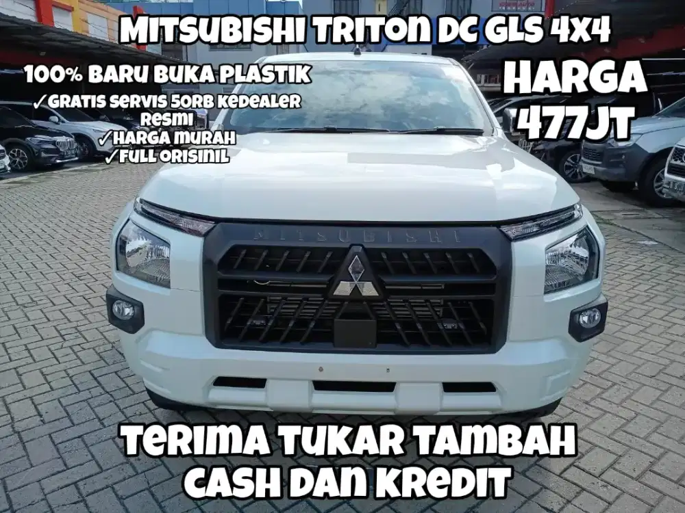 Dp 50jt angs 9.090.000 x 5th !! Triton D.Cabin 4x4 Gls 2025