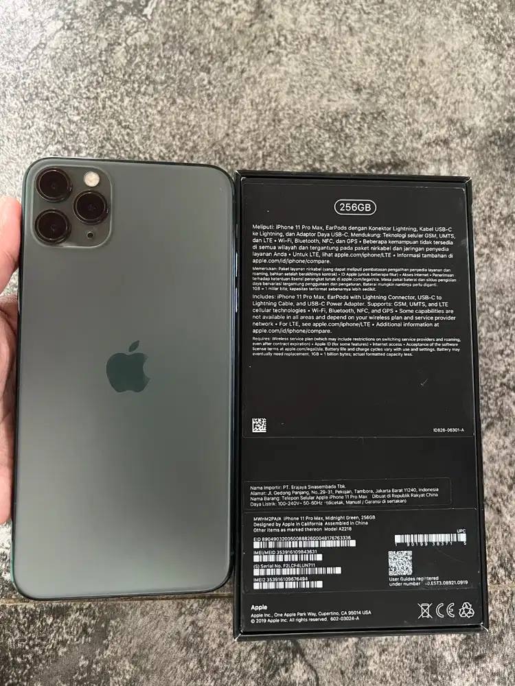 Iphone 11 promax Ibox 256gb