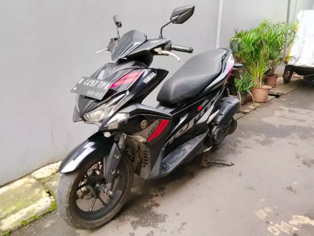 Yamaha aerox 2017 plat DKI timur