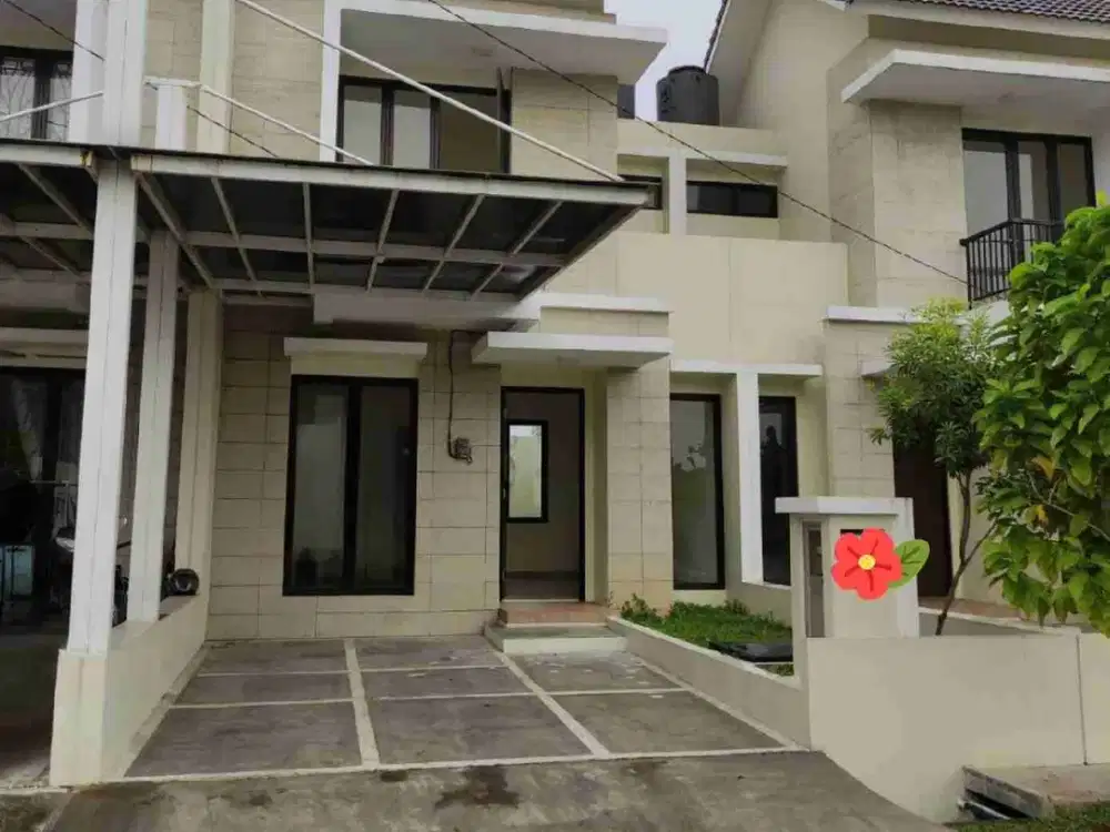 dijual rumah murah sampai bulan Maret di cluster balsa harapan indah Bekasi
