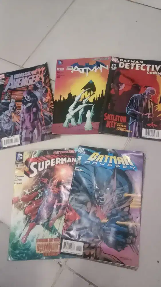 Komik import superhero satuan boleh