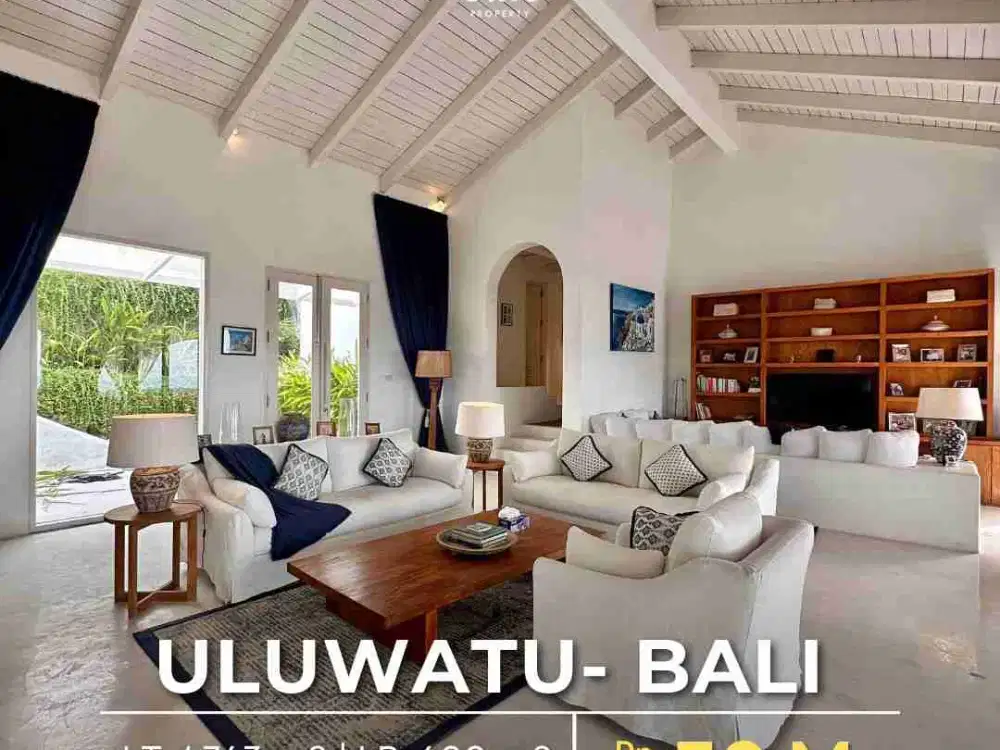 LUXURY VILLA, OCEAN VIEW
FULLY FURNISHED at ULUWATU BALI