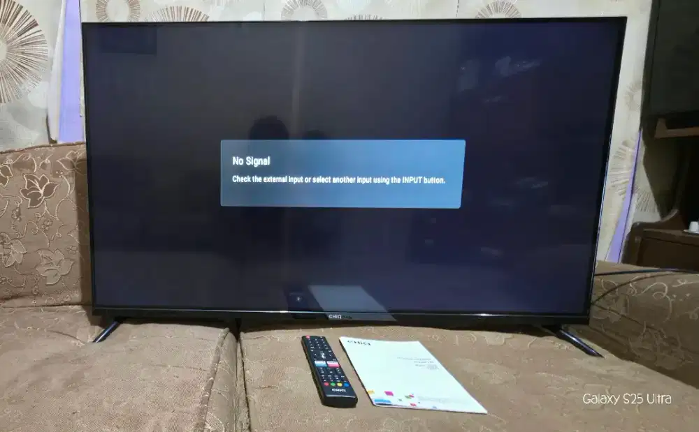 DIJUAL CEPAT TV CHiQ CHANGHONG 43 INCH