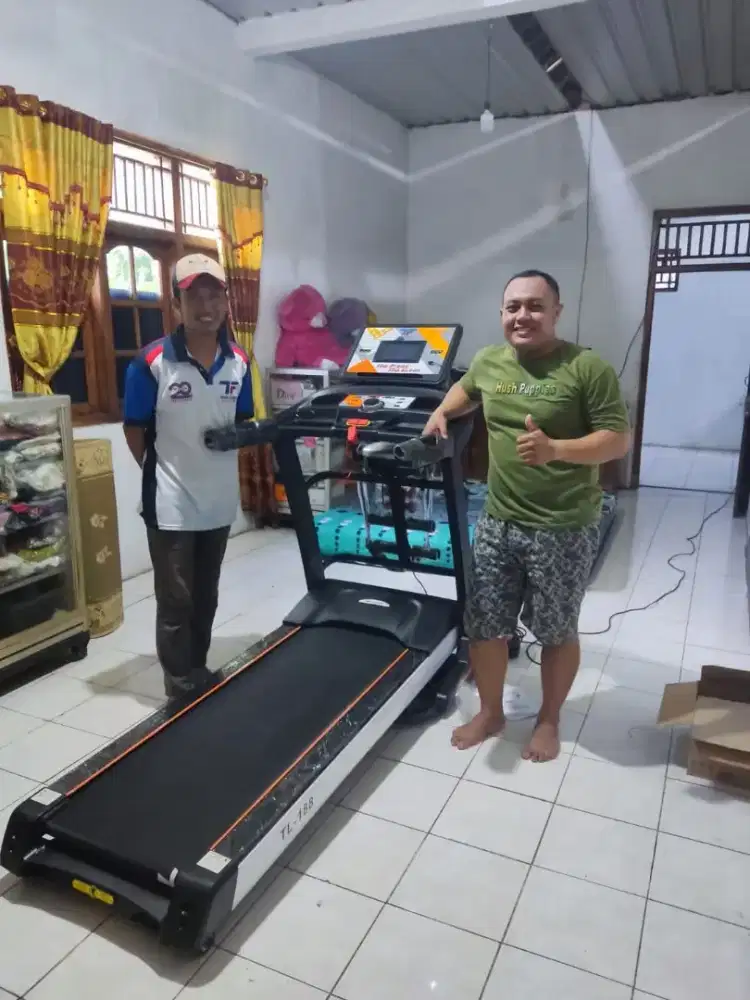 BIG TREADMILL TL 188 POWER 3 HP.ALAT FITNESS HOME USE BEST SELLER