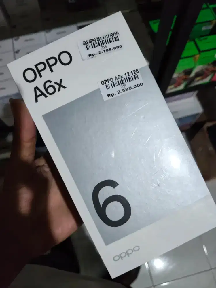 Oppo A6x ram 4+8/128 Atlantis dahsyat