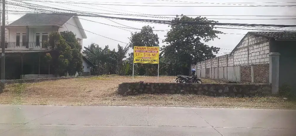Di jual tanah komersil Lokasi strategis