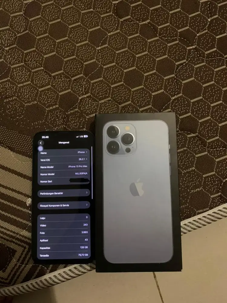 Iphone 13 Pro Max 128GB - iBox, Body Mulus 99%!