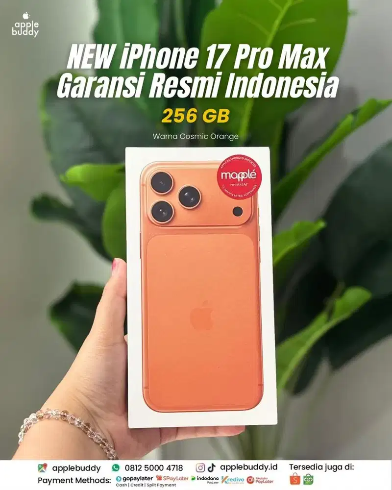 iPhone 17 Pro Max 256gb New Segel