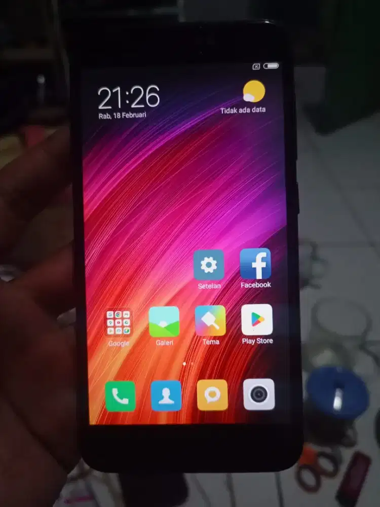 Xiaomi redmi 4x 4G 3/32 layar 5 inchi full black