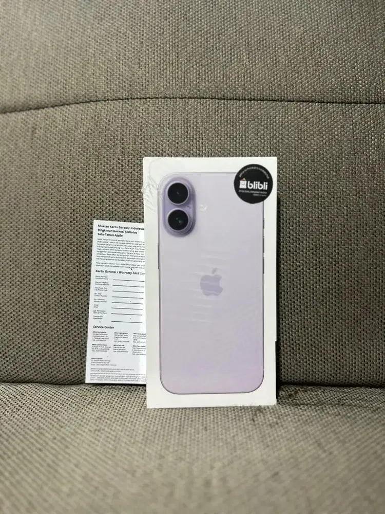 iPhone 17 256gb NEW SEGEL Garansi Resmi Indo