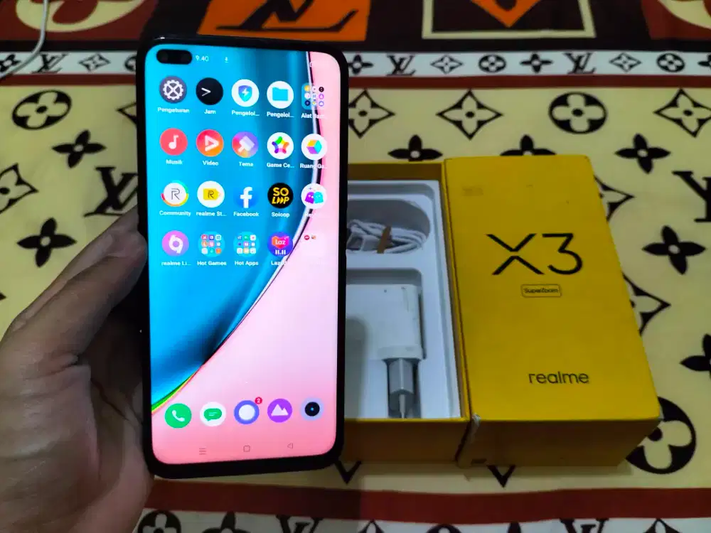 REALME X3 SUPER ZOOM RAM 12GB / 256GB 6.6in NFC 64MP Snapdragon 855+
