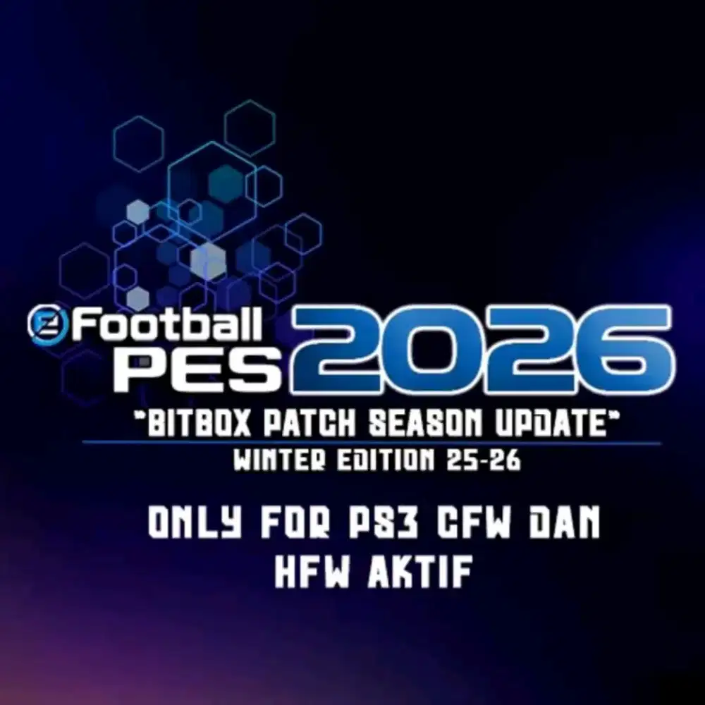 pes 2026 PS3 winter update