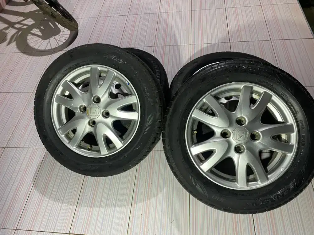 BU!!! Jual velg ori honda brio - siap pakai . MURAH BERKUALITAS