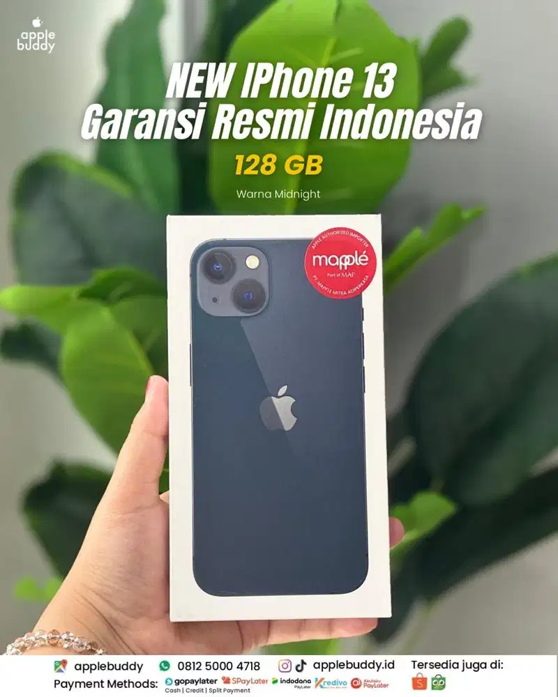 iPhone 13 128gb NEW SEGEL Garansi Resmi Indo