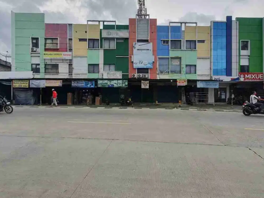 ruko 3 lantai pinggir jalan caringin sukabumi akses tol termurah