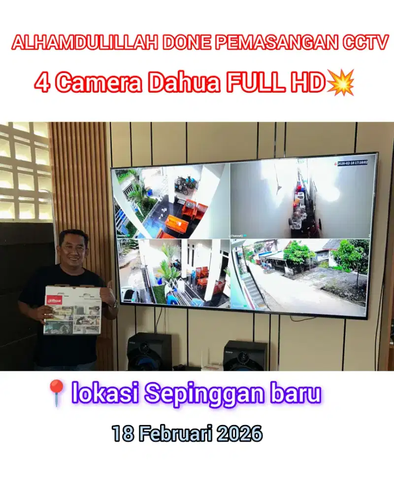 PROMO PAKET CCTV TERMURAH SPESIAL MUDIK