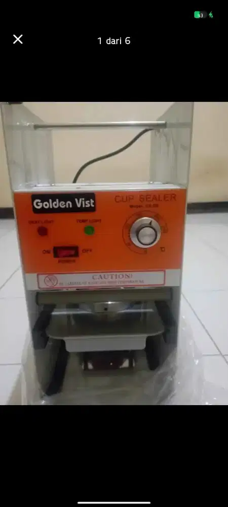 Mesin press minuman GOLDEN VIST