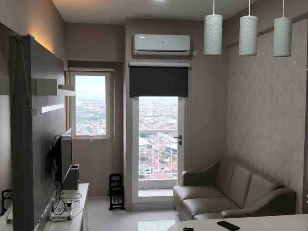 Apartemen Puncak Dharmahusada 2Bedroom Full Furnish Bagus Murah