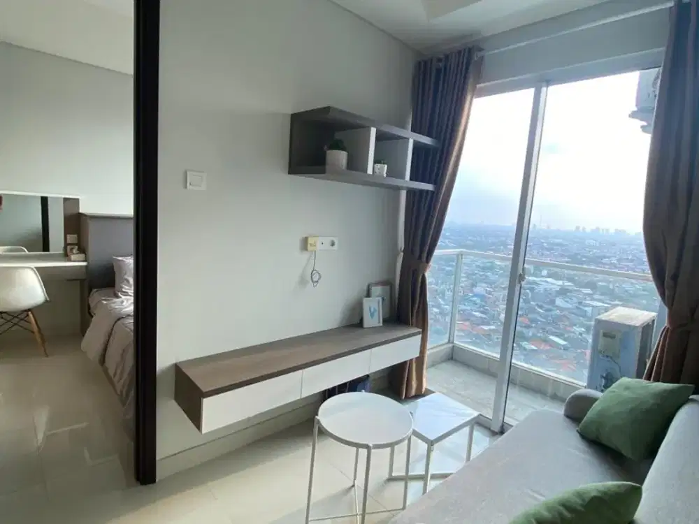 [No Agent/Direct Owner] Disewa Apartemen Puri Mansion 1 Bedroom Fully Furnished Siap Huni Jual Cepat
