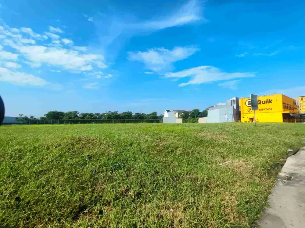 Disewakan Tanah kavling lokasi strategis untuk usaha kuliner di harapan indah