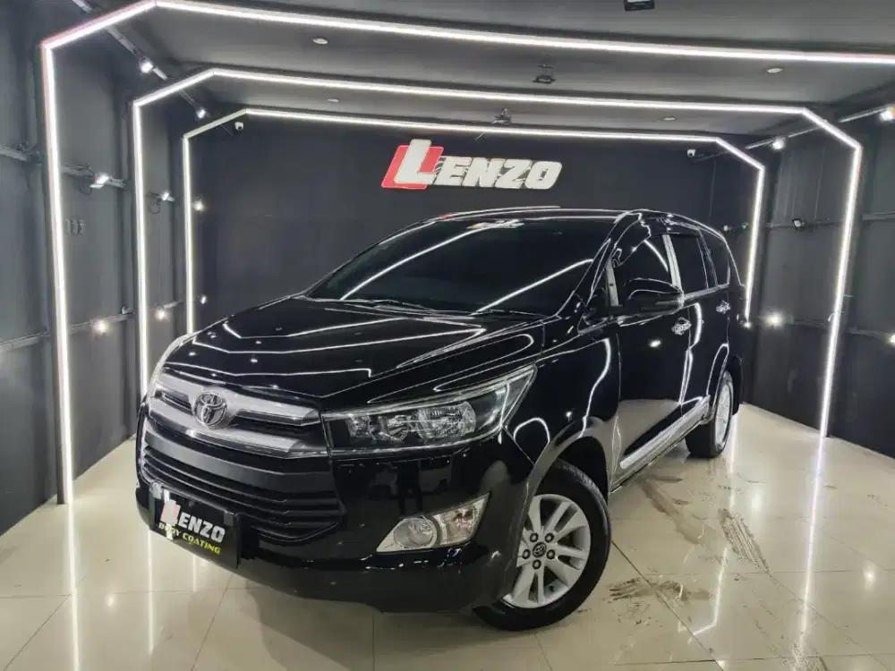 Km72rb Luxury Innova G diesel AT matic 2017 Hitam Lenzo mobil