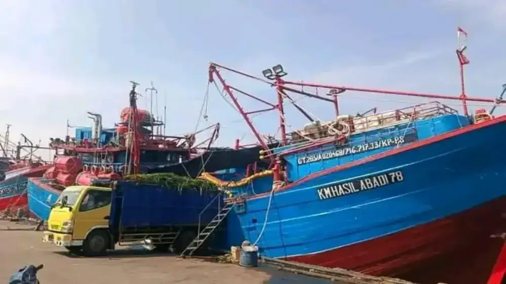 kerja mancing/jaring ikan & cumi