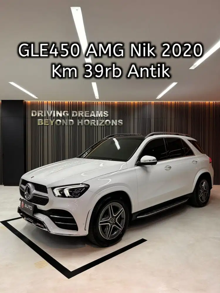 Mercedes Benz GLE 450 GLE450 AMG 2021 Putih Mercy Nik 2020 B2286SJD