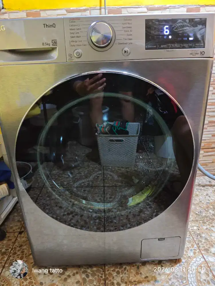 Mesin cuci LG 1 tabung 8kg