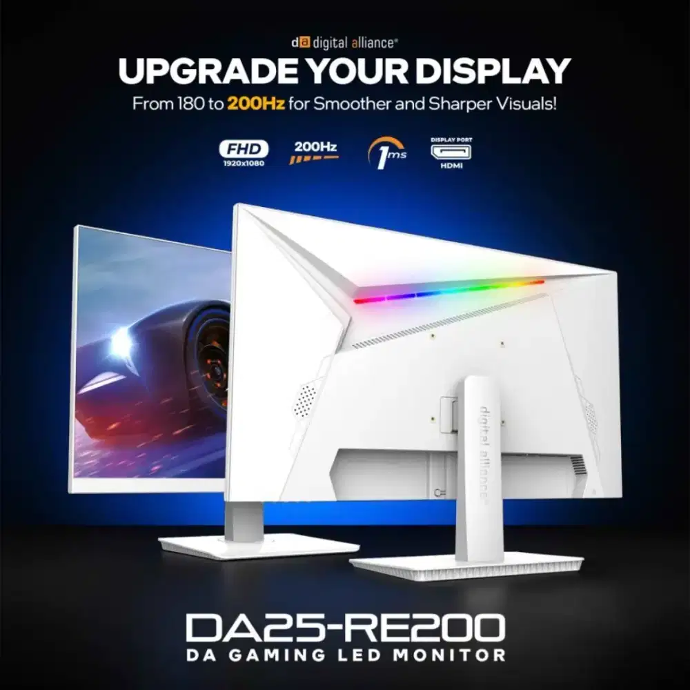 Led monitor digital alliance 25 inch