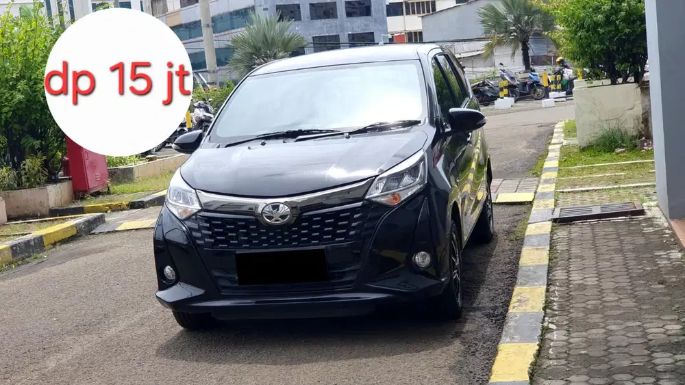 Km14rb dp15jt toyota calya g matic 2023 hitam
